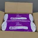 Poise Incontinence & Postpartum Pads for Bladder Leaks, 5 Drop Maximum Absorbency, Long Length, 84 Count