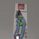 Small Garden Scissors for Gardening, Lightweight Hand Pruning Shears for Women, Sharp Stainless Steel Blade Mini Garden Clippers for Plants, Flowers [Ergonomic Soft Grip][Safety Lock]