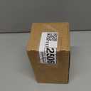 RZOEOX Hand Soap Dispenser Square with Brushed Nickel Pump, 8.4 oz Liquid Clear Glass Soap Dispenser with Stainless Steel Pump for Dish Soap Bathroom Kitchen Vanity Countertop