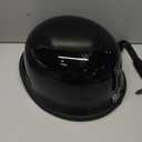 DOT Certified German Style Motorcycle Half Helmet, Vintage ABS Lightweight Helmet for Adults, Retro Half Face Helmet for Cruiser Scooter Chopper (XX-Large, Gloss Black)