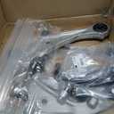 Front Upper and Lower Control Arm Kit Compatible with Nissan