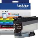 Brother Genuine LC404BKYield Black INKvestment Tank Ink Cartridge Page Yield -750