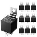 Nilight 10 Pack SPDT 5PIN Electrical Relays 12V 30/40 Amp 5-Pin Switch Relay for Automotive Car Truck Marine Boat