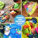 CozyBomB Magnetic Fishing Toys Game Set for Kids | Water Table Bathtub Kiddie Pool Party Pole Rod Net, Outdoor Plastic Floating Fish, Toddler Bath Color Ocean Sea Animals Birthday Gift Age 3-5 6 4-8