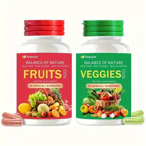 Sinpuyle Balance of Natural Fruit & Veggies Supplement