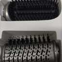 All-in-One Air Styler - Auto Curl, Straighten, Volumize, Dry - 160000 RPM High-Speed for Faster Styling - Reduces Heat Damage & Frizz Hair Styling Irons - Ionic Blow Dryer Brush for All Types (Nickel)