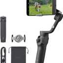 DJI Osmo Mobile 6 Gimbal Stabilizer for Smartphones, 3-Axis Phone Gimbal, Built-In Extension Rod, Object Tracking, Portable and Foldable, Vlogging Stabilizer, YouTube TikTok, Slate Gray