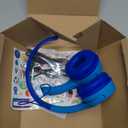 Belkin SoundForm Mini - Wireless Bluetooth Kids Headphones, 30H Battery, 85dB Safe Volume Limit, Built-in Microphone - Toddler On-Ear Earphones for iPhone, iPad, Fire Tablet, Ideal for School - Blue