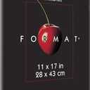 MCS Format 11x17 Picture Frame Black, Vertical & Horizontal Wall Hanging Large Picture Frame for Photos & Art Prints (1-Pack)