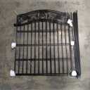 Mars Explo 5 Panels No Dig Decorative Outdoor Garden Fence, 32 in(H) X 11.8 ft(L) Animal Barrier Fencing, Rustproof Portable Fence, Temporary Dog Fence Outdoor for Yard, Outside, Backyard, Patio