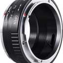 K&F Concept Lens Mount Adapter Canon FD Lens to Fujifilm FX Mount Mirrorless Camera Adapter