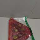 Lanpn Christmas Tree Skirt 24 inch, Velvet Xmas Tree Skirt with Snowflake Winter Christmas Tree Mat for Small Mini Pencil Slim Artificial Trees Winter Home Party Indoor Xmas Decor (Red, 60cm)