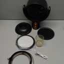 PuffHide Purifer & Smoke Away Purifier Fan Portable Black Gold Adjustable Angle Puff-Hide Purifier Fan, Tabletop Smoke Purifier Filters for Removes Odor (Plug-In)