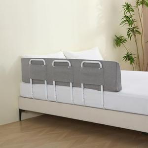 WYBITNY Bed Guard Rail for Toddlers, 59inch Foam Padded Side Rail for Queen King Twin Full Size Bed, Bedrail for Toddler, Bed Railing