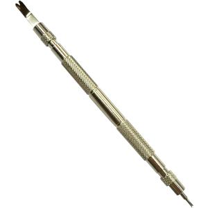 Bergeon 6111 Watch Spring Bar Tool - Long Stainless Steel Handle with Replaceable Chuck Braced Multi Function Tool Ends