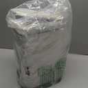 rejomiik Small Bathroom Trash Can with Lid Slim Soft Close Garbage Can Step Wastebasket Container Trash Bin for Office Bedroom Kitchen Living Room (1.9 Gallon Cream)