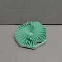 Sud Scrub Antimicrobial Silicone Body Scrubber, Exfoliating Body Scrubber for Sensitive Skin, Eco Friendly Shower Scrubber for Body, Silicone Body Brush for Showering, Mint