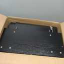 Lazzanto Nightstand with Hidden Drawer & Charging Station, Modern Bedside Table with Storage Drawer and Hidden Compartment, for Bedroom, AC Outlets, USB-A & USB-C Ports, Black