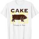 Cake Prolonging The Magic T-Shirt (White, M)