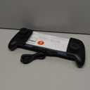 Gammeefy Switch Controllers Compatible with Nintendo Switch/Switch OLED, One-Piece Joypad Controller Replacement for Switch Pro Controller with 9 Lights Color, Turbo, Macro, KeyLinker APP, Game Boy Color (6.2"/7", Black)