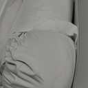 C CUSHION LAB Deep Sleep Pillow, Patented Ergonomic Contour Design for Side & Back Sleepers, Orthopedic Cervical Shape Gently Cradles Head & Provides Neck Support & Shoulder Pain Relief - Calm Grey