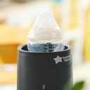 Tommee Tippee Easiwarm Bottle Warmer, Warms Breast Milk and Formula Bottles to Body Temperature in Minutes, Automatic Timer, One-Dial Operation, White