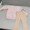 Burt's Bees Baby Baby Girls Long Sleeve Top and Pant Set, 100% Organic Cotton Outfit, 2T