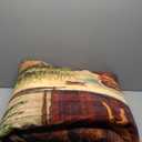 ASPMIZ Rustic Cabin Area Rug 8x10, Lodge Bear Moose Deer Rugs for Living Room, Low Pile Southwestern Washable Rug Non Slip, Soft Buffalo Throw Rugs for Bedroom, Vintage Country Wildlife Home Decor