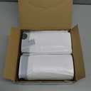 SONGMICS Trash Bags, Drawstring Kitchen Garbage Bags, Pre-Separated, Quick-Dispense Box, for 13-Gallon (50 L) Trash Cans, Liner Code K, 2 Rolls, 80 Count, White UKRB051A02