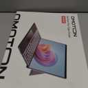 OMOTON Wireless Keyboard for Microsoft Surface Pro 7/7+/6/5/4/3 12.3 inch ONLY, Bluetooth Connection, Ultra-Slim Keyboard Type Cover with Touchpad, 7 Colors Backlit and Rechargeable, Grey