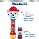 Little Kids Paw Patrol Marshall Light and Sound Musical Bubble Wand, Includes Bubble Solution