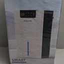 KeepGlad Dehumidifier, 98OZ Dehumidifiers for Home(1000sq.ft), Humidity Display Dehumidifier for Basement Bathroom Bedroom, Auto Shut Off, Washable Filter, Drain Hose, Timer, 7 Ambient Lights, Khaki