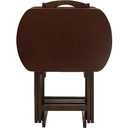 Winsome Wood TV Tray Set : Home & Kitchen, Antique Walnut