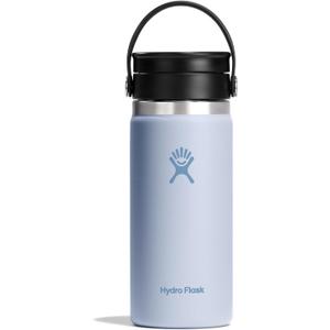 Hydro Flask Flex Sip Coffee Tumbler  Insulated Stainless Steel, Non Spill, Leak Proof Travel Coffee Cup 16 Oz Surf Blue