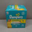 Pampers Swaddlers Diapers, Size 0 (up to 10 lbs), 140 Count, Absorbent, Keeps Baby Dry and Comfortable, Skin Safe Disposable Baby Diaper (Packaging May Vary) (Newborn)