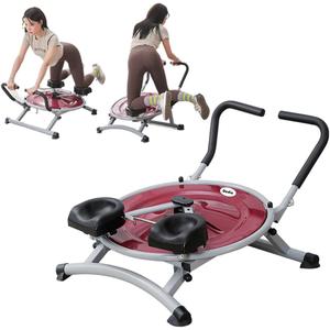 Ocdin Ab Circle Pro Abdominal Trainer, Core Workout Fitness Equipment with Rotatable Kneeling Pad for Home Gym, Waist, Glutes & Legs Exercise