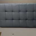 Modway Lily Biscuit Tufted Twin Performance Velvet Headboard, Light Blue