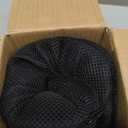 Lumbar Support Pillow for Office Chair Car Seat,Charcoal Memory Foam Chair Back Cushion for Back Pain Relief with Double Adjustable Straps