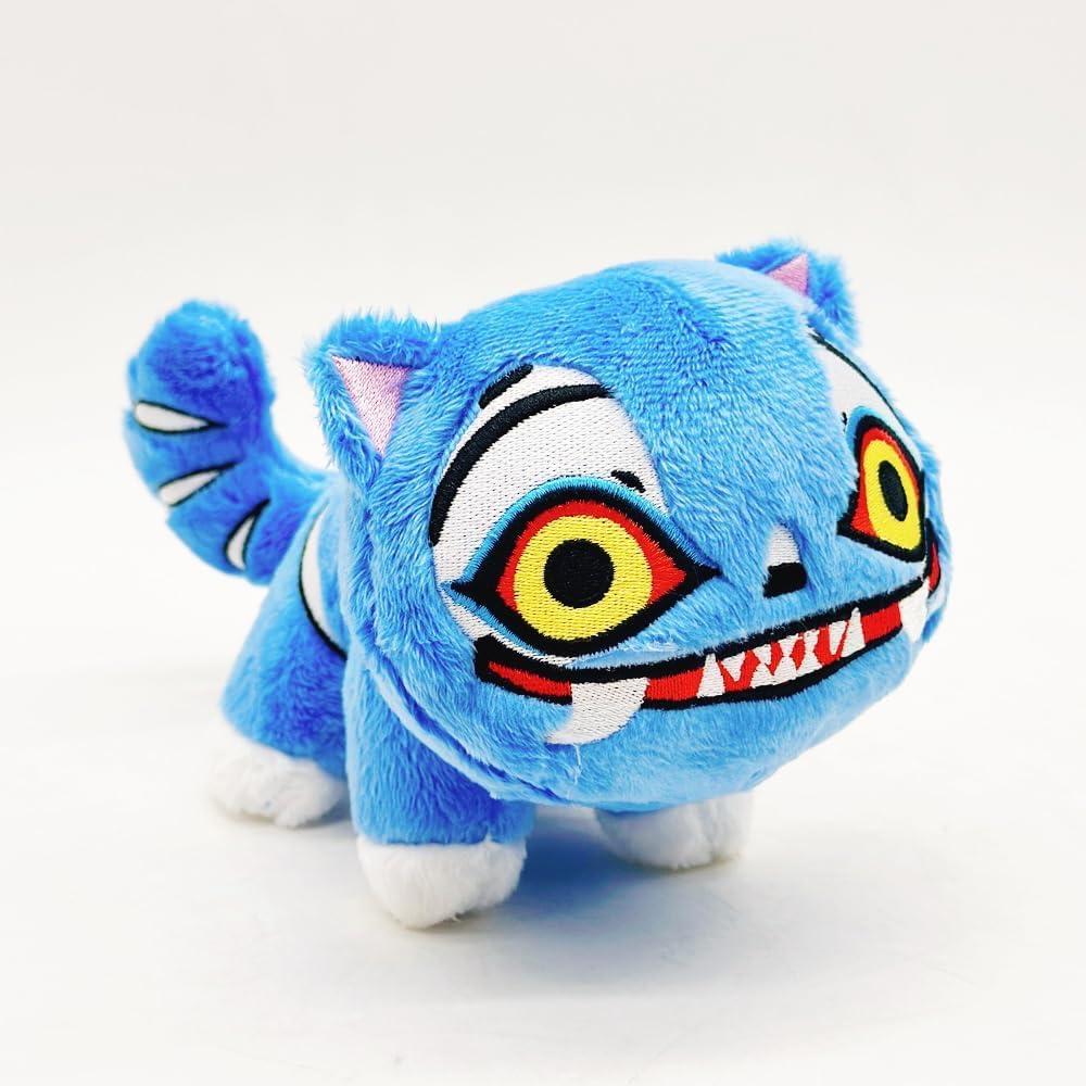 Yiakikio Tiger Derpy Plush Collectible Figurines Home Decor Animal Pillow for Sofa Bed Decor Throw Pillows (Stand Derpy)