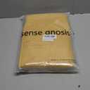 sense gnosis Yellow Bath Towels Set of 2 Striped Weave 100% Terry Cotton Towel Super Soft Highly Absorbent Bath Towel for Bathroom 27" X 55"