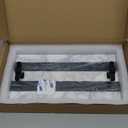 Decorative Marble Hand Towel Holder for Bathroom Disposable Paper Towels Tray Guest Towels Holder Formal Dinner, Guestrooms and Restrooms Marble Tray Vanity Tray Black Color Handle