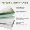 EGOHOME Short Queen Mattress 10 Inch Gel Memory Foam Mattress, Medium Firm