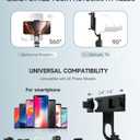 71 Phone Tripod & Selfie Stick, Portable All in One Extendable Cell Phone Tripod Stand, with Wireless Remote Control for iPhone/Samsung/Android/Camera