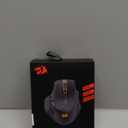 Redragon M811 PRO Wireless MMO Gaming Mouse, 15 Programmable Buttons RGB Gamer Mouse w/Ergonomic Natural Grip Build, 10 Side Macro Keys, Software Supports DIY Keybinds & Backlit (Black)