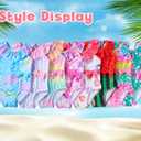 Girls One Piece Swimsuits Toddler Cute Ruffle Bathing Suits Quick Dry Beach Swimwear Size 2-7 Years (5-6 Years, Sea Animals)