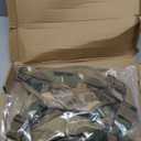 Auroth Tactical Dog Harness for Large Dogs No Pull Adjustable Pet Harness Reflective K9 Working Training Easy Control Pet Vest Military Service Dog Harnesses Army Yellow L (L(Neck:18-29",Chest:24-37"),45-80 lbs)