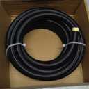 6AN Fuel Line Hose 20FT Nylon Braided Stainless Steel Fuel Hose CPE Rubber Fuel Line Used For Gas Diesel Engine Oil Hydraulic