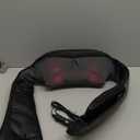 Nekteck Shiatsu Neck Massager for Pain Relief Deep Tissue with Heat, 3D Kneading Massage Pillow Back Shoulder Massagerfor Body Muscle, Plug-in Use for Home Office Car, Gifts for Mom Dad Him Her (Black)