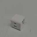 36W for Apple Charging Block with Built-in Watch Charger, Foldable PD Fast Charger Block for iPhone, Dual Ports Wall Charger Compatible with Apple Watch iPhone AirPods (White)
