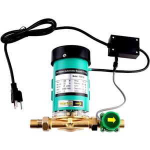 Pressure Pumps 115V/60Hz 3/4 inch Outlet 120W Water Pressure Booster Pump Automatic Shower Booster Pump with Water Flow Switch for Home Shower